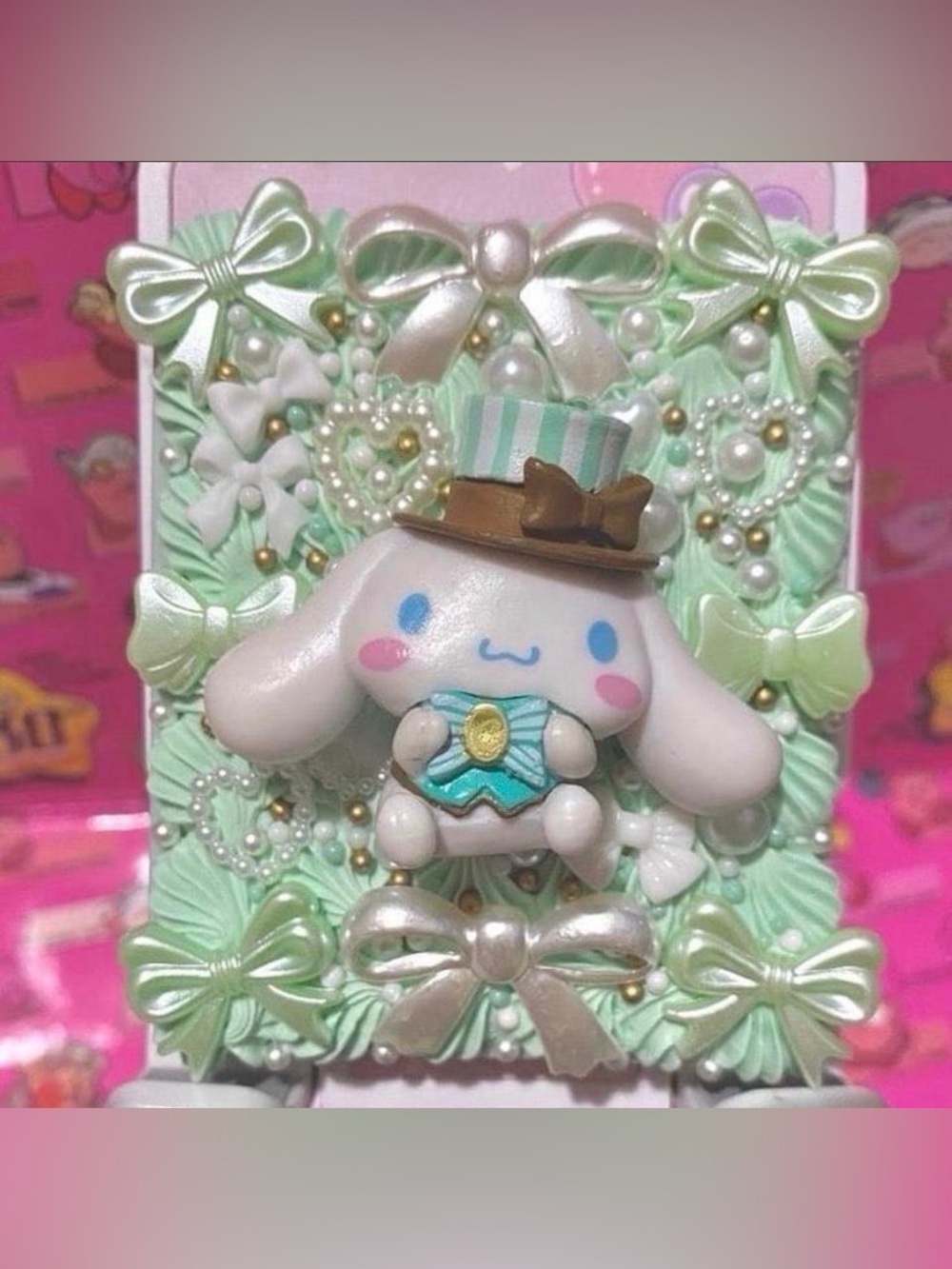 Sanrio Cinnamoroll Kawaii Decoden Compact Mirror